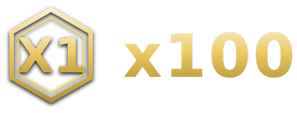 x100 logo